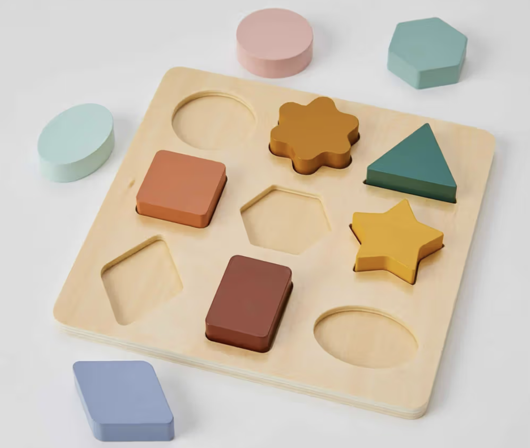 Wood Shape Puzzle